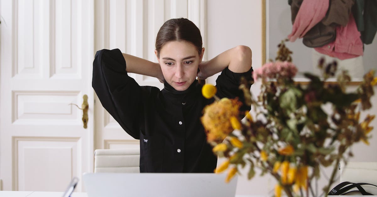 work from home, neck pain, laptop, woman working, back pain, muscle pain,